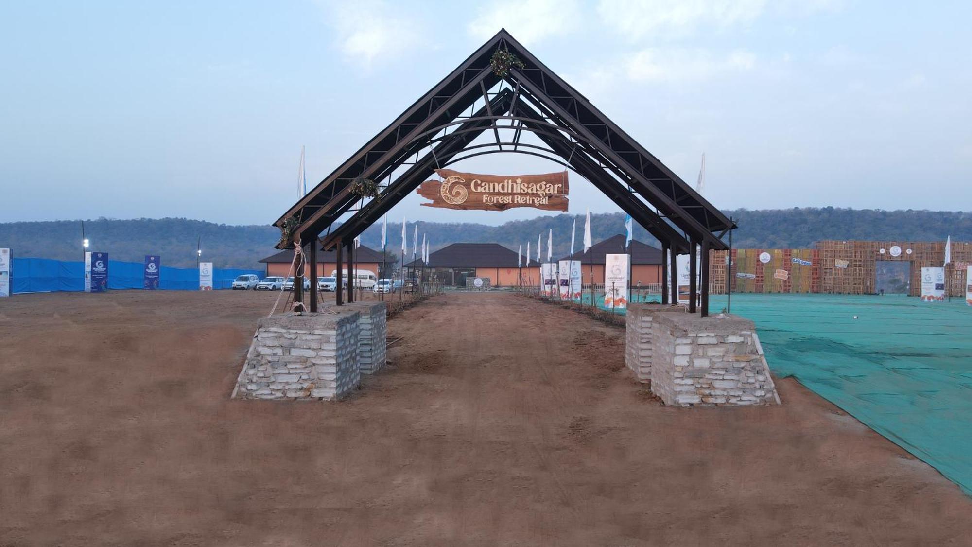 Gandhisagar Forest Retreat Hotel Gurla Exterior photo